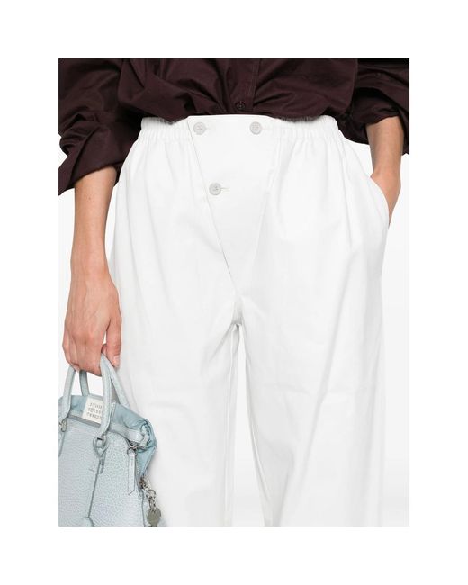 Prada White Trousers