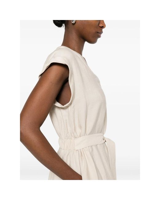 Peserico Natural Neutrals Dresses