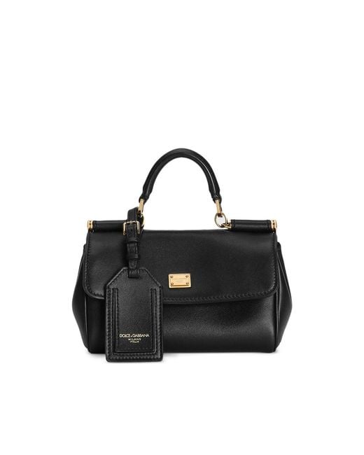 Dolce & Gabbana Black Satchels & Cross Body Bags