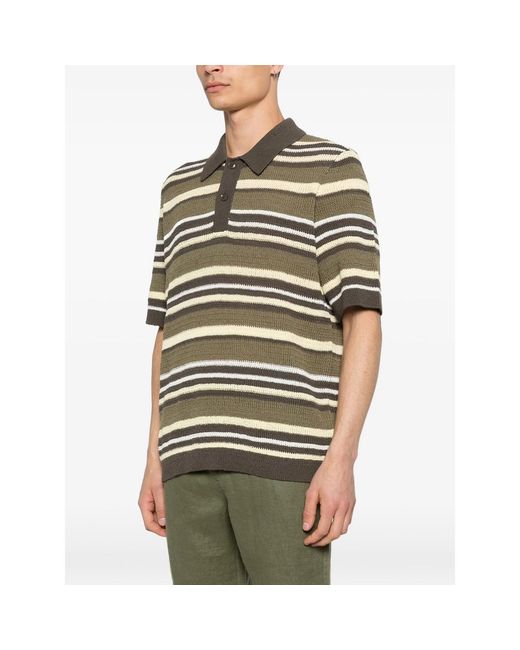 Samsøe & Samsøe Green Polo Shirt Samarco Burol for men