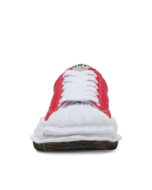 Maison Mihara Yasuhiro Red Sneakers
