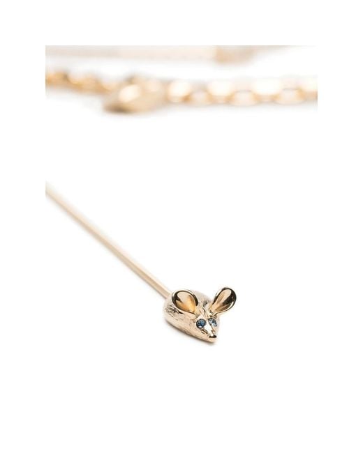 Vivetta Metallic Charm-Embelished Chains