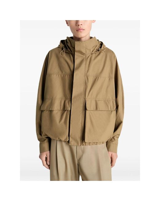 Lemaire Green Neutrals Jackets for men