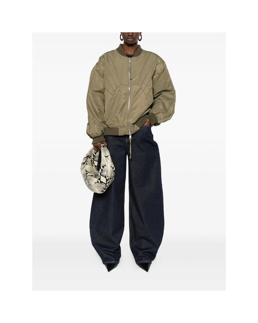 Gestuz Green Gzaurora Quilted Zip Jacket