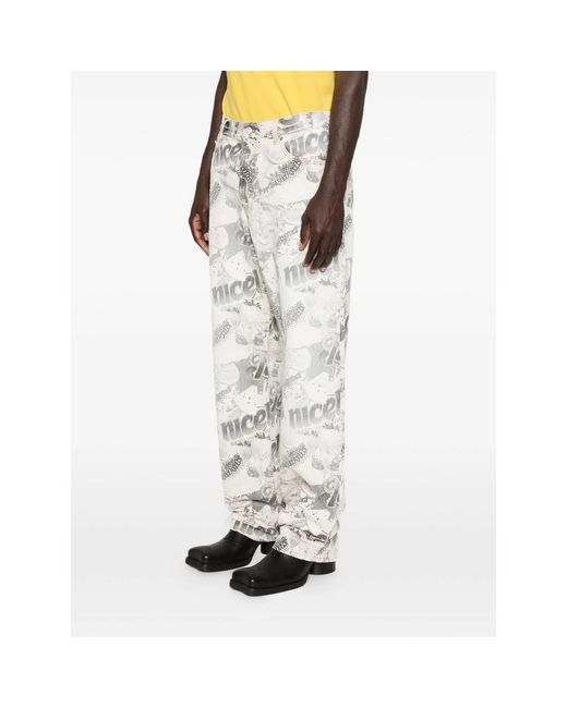 Martine Rose White Neutrals Denim for men