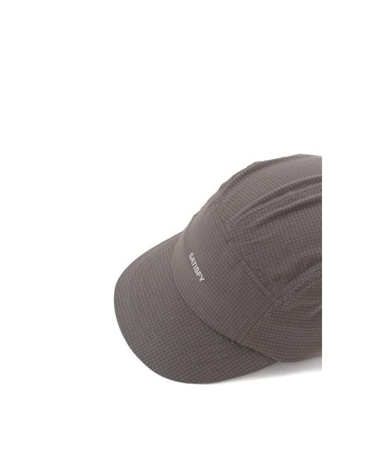 Satisfy Gray Rippy Air Cap for men