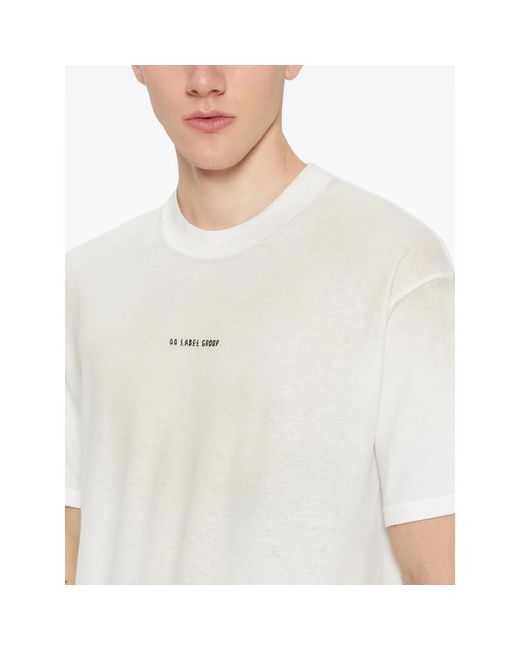 44 Label Group White Jersey T-Shirt for men