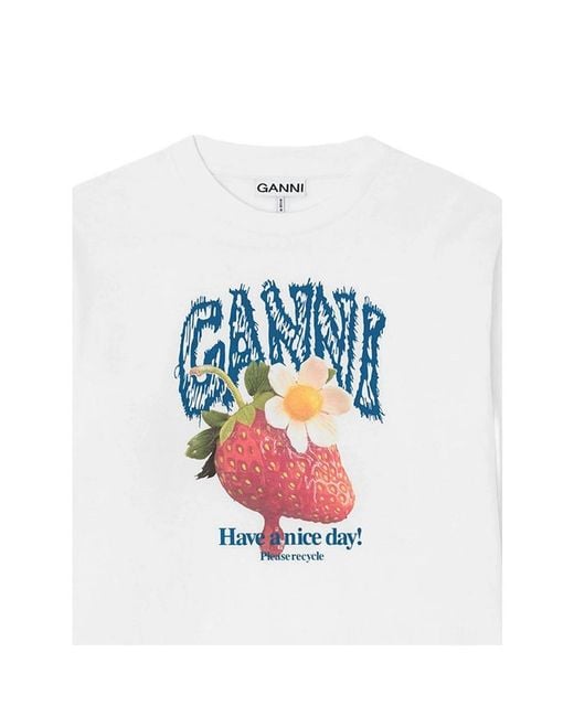 Ganni White Tops