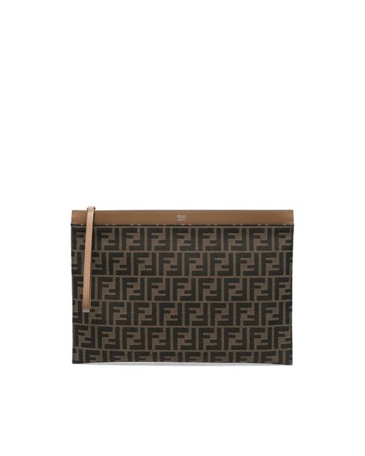 Fendi Black Clutch Bags for men