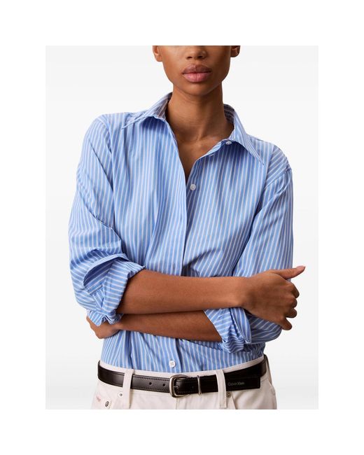 Calvin Klein Blue Shirt Angel