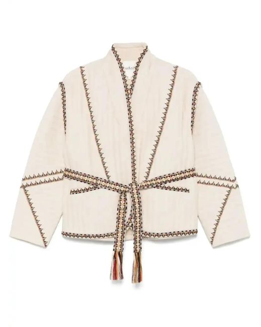 Ba&sh Natural Cliago Jacket