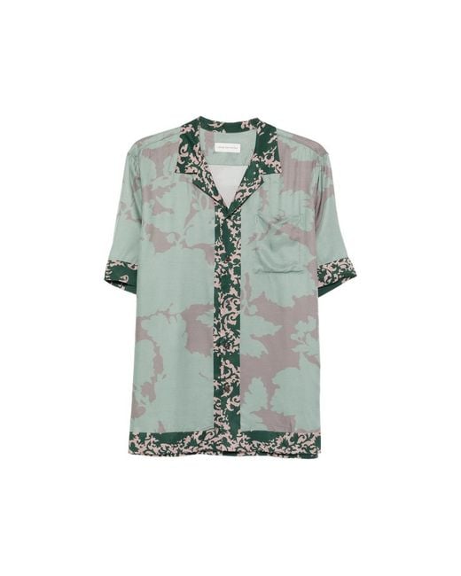 Dries Van Noten Blue Shirts for men