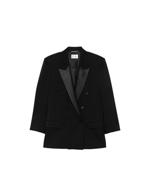 Saint Laurent Black Jackets