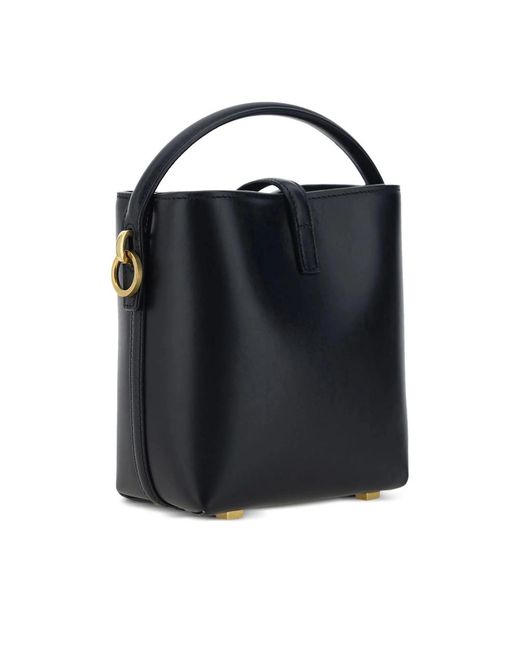 Saint Laurent Black Le 37 Leather Shoulder Bag