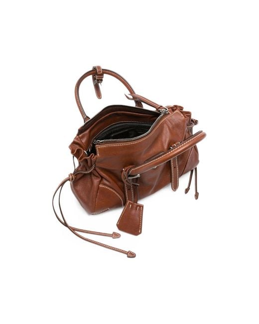 Prada Brown Tote Bags