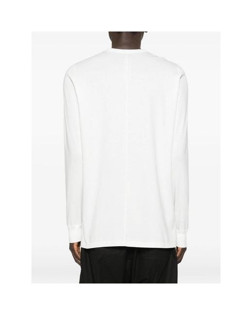 Rick Owens White T-Shirts And Vests for men