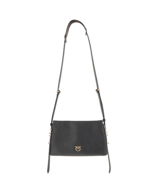 Pinko Black Mini One, Two, Three Cross Body Bag