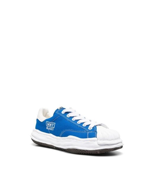 Maison Mihara Yasuhiro Blue Trainers for men