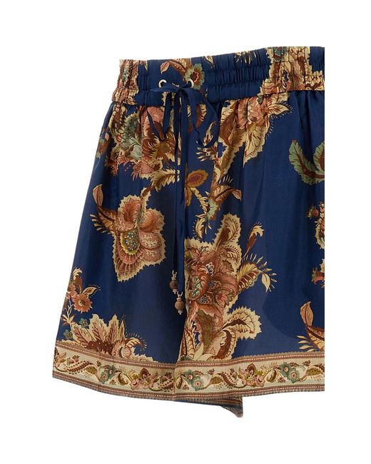 Zimmermann Blue Shorts