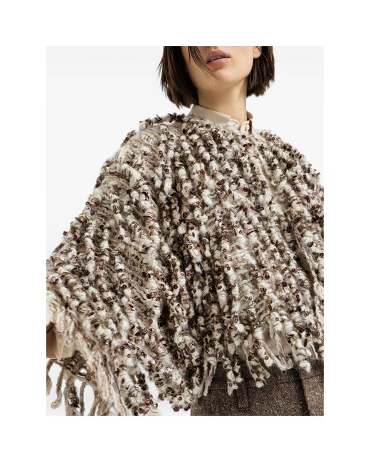 Brunello Cucinelli Natural Neutrals Knitwear