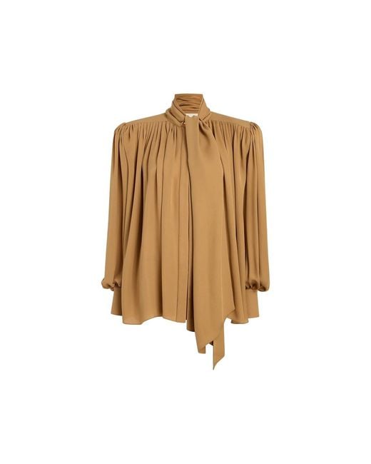 Khaite Brown Vali Top
