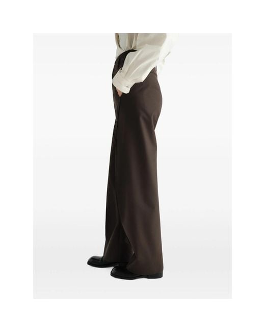 Lemaire Brown Baggy Pants