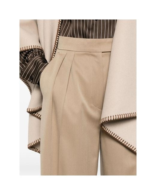 Max Mara Natural Trousers