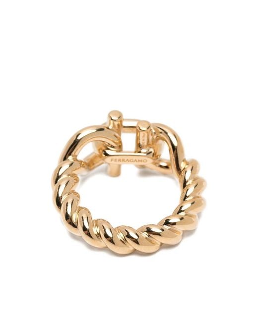 Ferragamo Metallic Rings