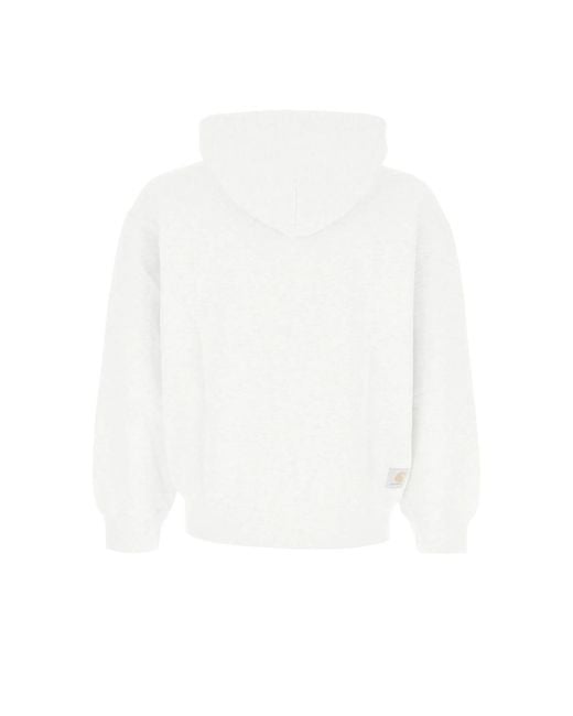 Carhartt Gray Zip-Up Hoodie for men