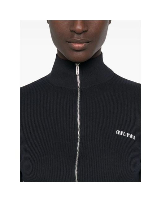 Miu Miu Black Knitwear