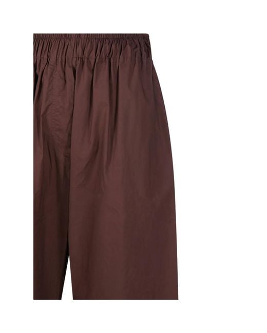 Thelatest Brown Dora Elasticated Trousers