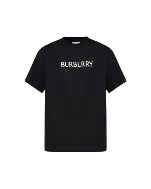 Burberry Black T-Shirt 'Seth' for men