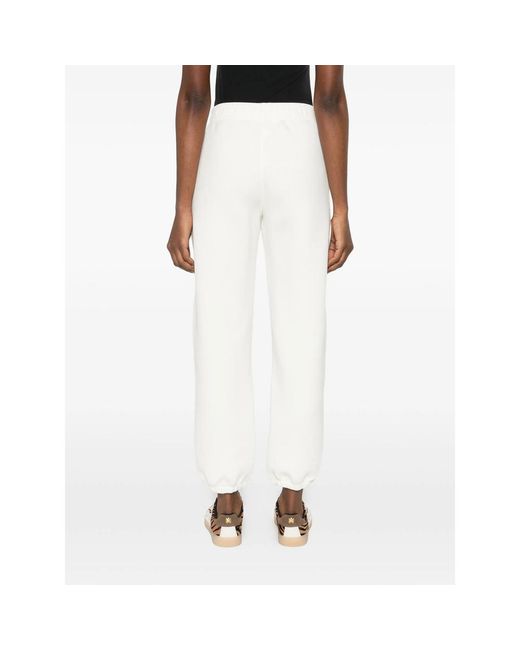 Calvin Klein White Elasticated Trousers