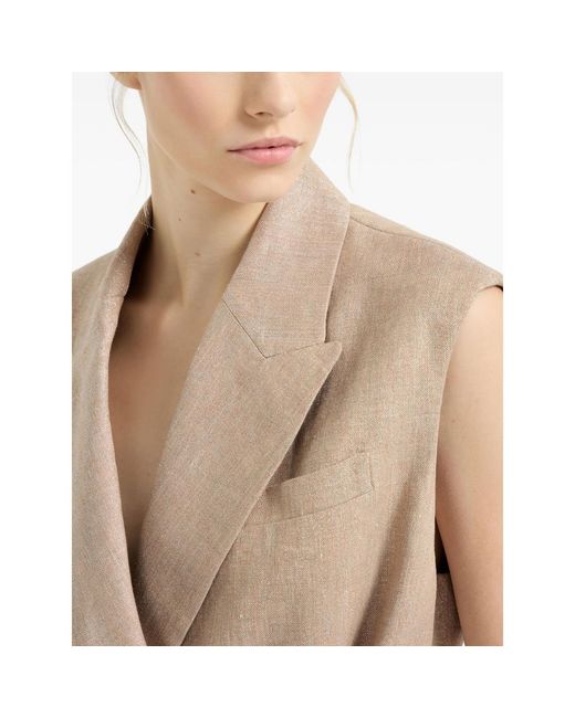 Brunello Cucinelli Natural Neutrals Jackets