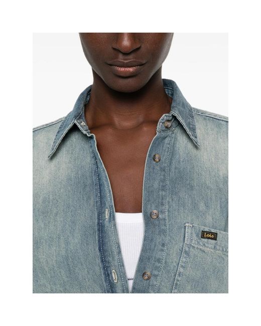 Lois Blue Tops