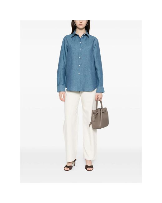 Rohe Blue Long-Sleeve Shirt