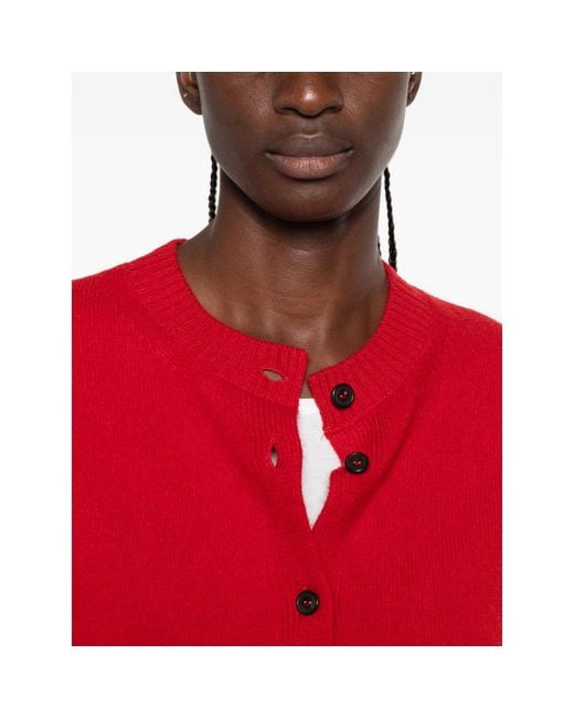 Rohe Red Classic Cardigan