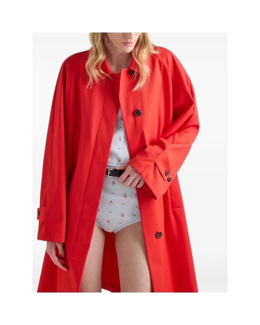 Prada Red Coats