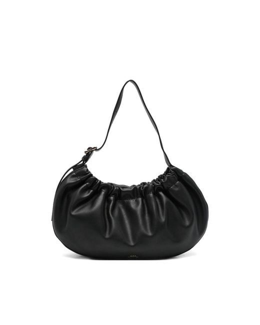 A.P.C. Black Ninon Shoulder Bag