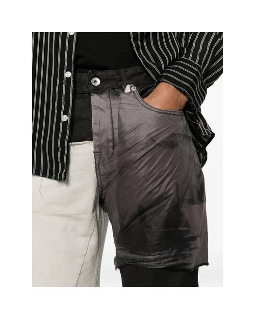 Rick Owens Gray Drkshdw Neutrals Denim for men