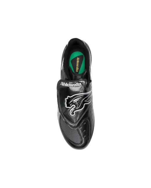 Puma X Ahluwalia Black X Ahluwalia Logo-Print Sneakers for men