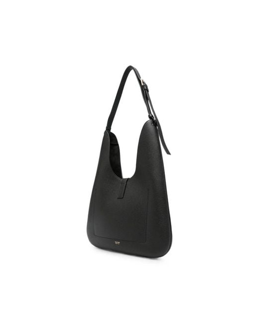 Tom Ford Black Leather Medium Hobo