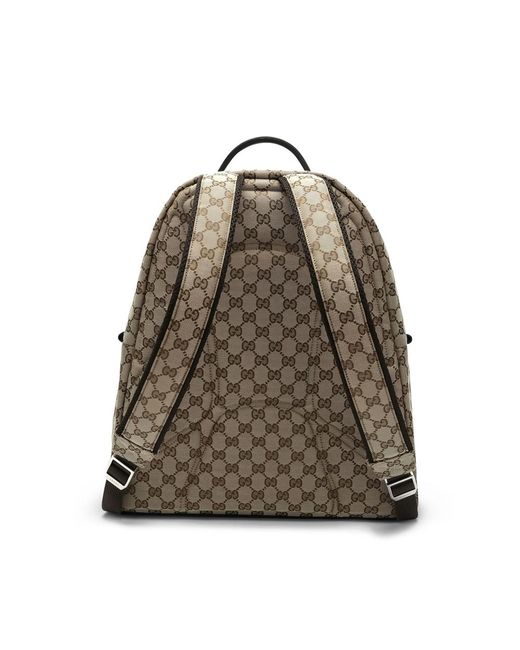 Gucci Multicolor Neutrals Backpacks for men