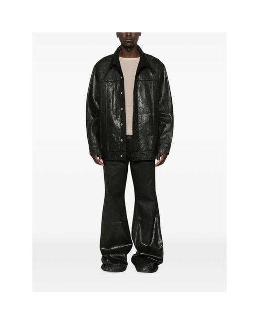 Rick Owens Gray Drkshdw Jackets for men