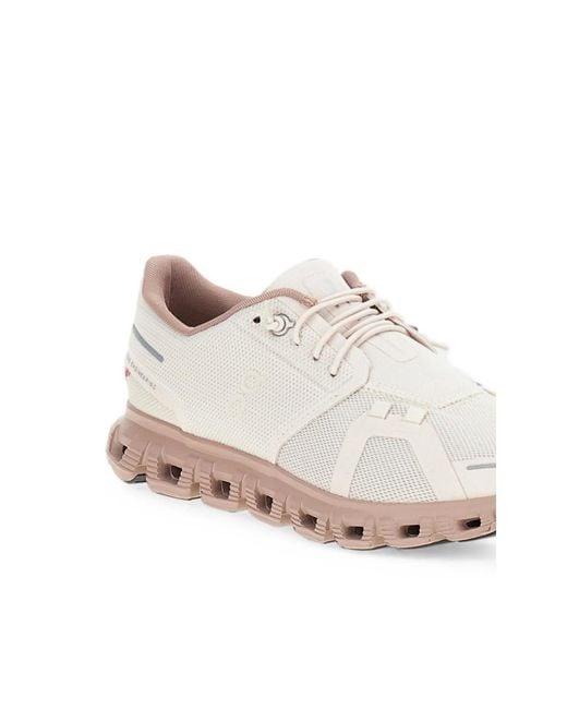 On Shoes White Cloudtec Mesh Sneakers