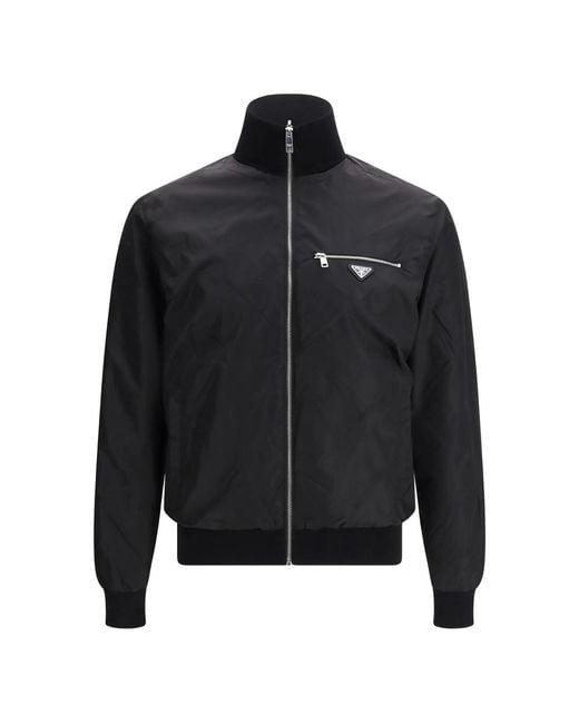 Prada Black Jackets for men