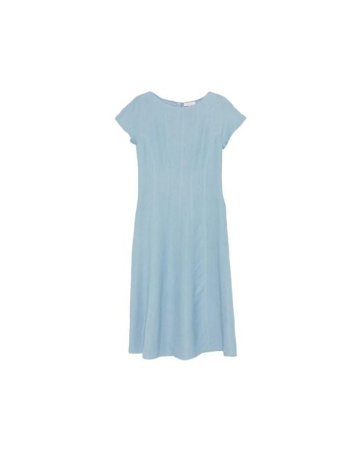 Antonelli Blue Matilde Midi Dress