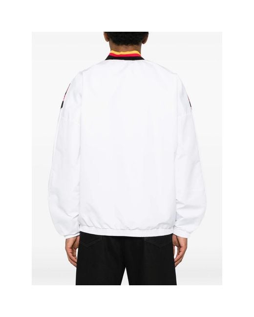 Adidas White Sport Jacket for men