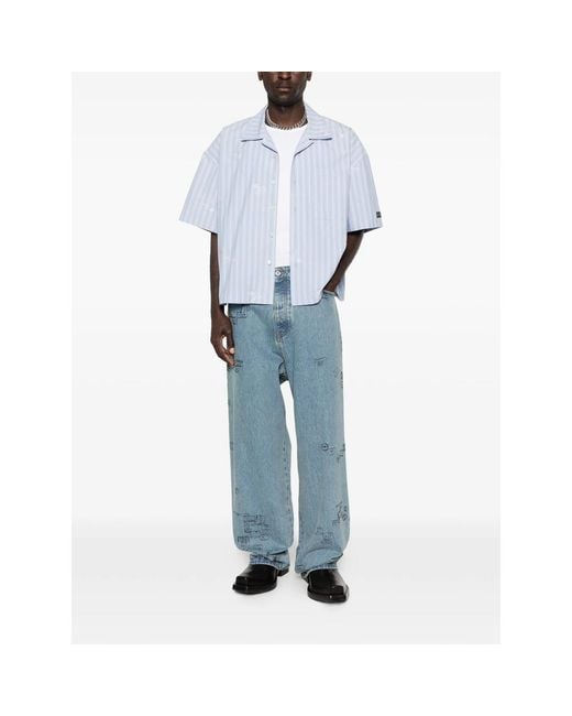 Vetements Blue Denim for men