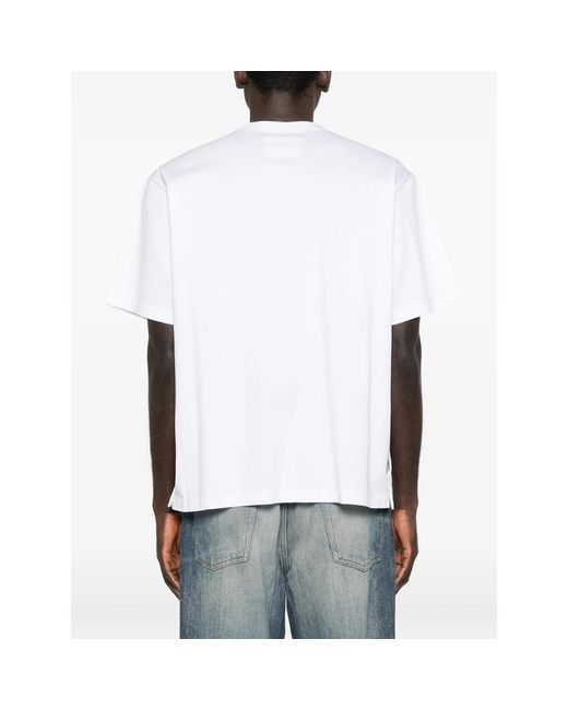 Sacai White T-Shirts & Vests for men